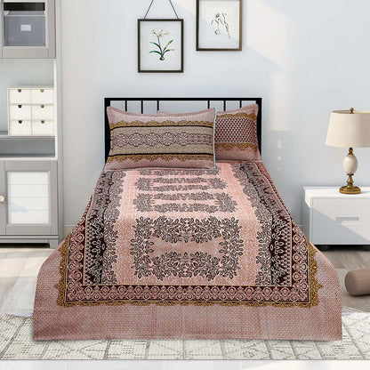 Jade 4 Pillow Multani Bedsheet Set |Single Two Pillow