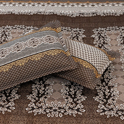 Jade 4 Pillow Multani Bedsheet Set |Single Two Pillow