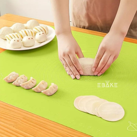 Non-Stick Silicone Baking & Dough Rolling Mat for Kitchen