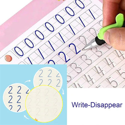 Sank Magic Practice Copybook for Kids | Reusable Handwriting Learning Workbook
