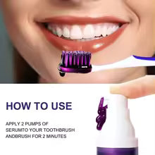 Hismile V34 Purple Teeth Whitening Colour Corrector | Instant Brighten Yellow Teeth