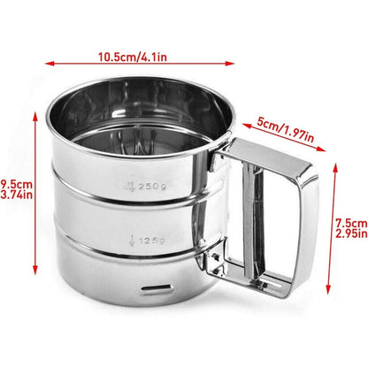 Stainless Steel Handheld Flour Sifter
