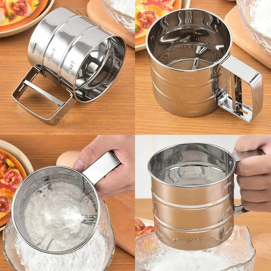Stainless Steel Handheld Flour Sifter