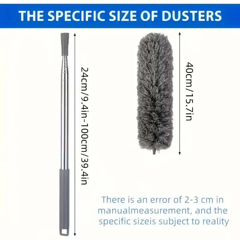 Bendable & Extendable Microfiber Duster