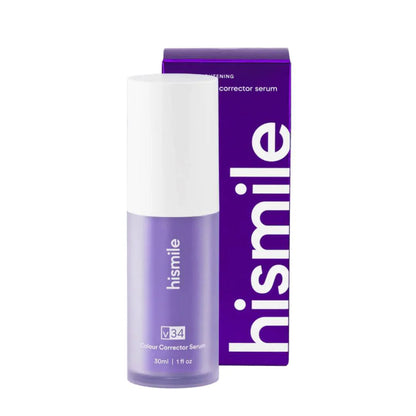 Hismile V34 Purple Teeth Whitening Colour Corrector | Instant Brighten Yellow Teeth